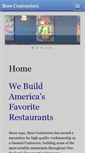 Mobile Screenshot of bosscontractors.com